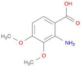2-Amino-3,4-dimethoxybenzoic acid