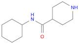 N-CYCLOHEXYL-4-PIPERIDINECARBOXAMIDE HYDROCHLORIDE