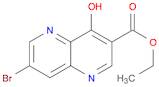 ethyl 7-bromo-4-oxo-1,4-dihydro-1,5-naphthyridine-3-carboxylate