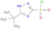 5-tert-butyl-1H-1,2,4-triazole-3-sulfonyl chloride