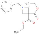 3,3-diethyl 1-benzylazetidine-3,3-dicarboxylate