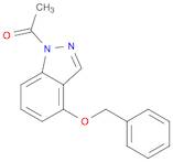 1-(4-(Benzyloxy)-1H-indazol-1-yl)ethanone