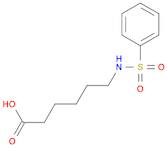 6-[(phenylsulphonyl)amino]hexanoic acid