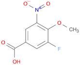 3-fluoro-4-methoxy-5-nitrobenzoic acid