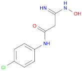 N-(4-CHLORO-PHENYL)-2-(N-HYDROXYCARBAMIMIDOYL)-ACETAMIDE