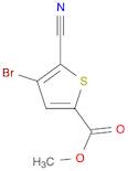 Methyl 4-broMo-5-cyanothiophene-2-carboxylate