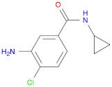 3-amino-4-chloro-N-cyclopropylbenzamide