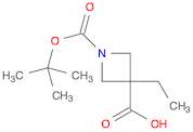 1,3-Azetidinedicarboxylicacid,3-ethyl-,1-(1,1-dimethylethyl)ester(9CI)