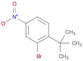 2-bromo-4-nitro-1-tert-butyl-benzene