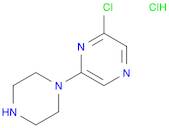2-chloro-6-(1-piperazinyl)pyrazine monohydrochloride