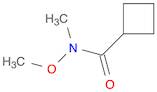 Cyclobutanecarboxamide, N-methoxy-N-methyl- (9CI)