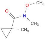 Cyclopropanecarboxamide, N-methoxy-N,1-dimethyl- (9CI)