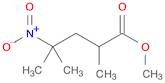 2,4-Dimethyl-4-nitrovaleric acid methyl ester