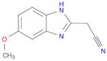 1H-Benzimidazole-2-acetonitrile,5-methoxy-(9CI)