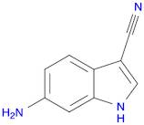 1H-Indole-3-carbonitrile,6-amino-(9CI)