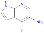 1H-Pyrrolo[2,3-b]pyridin-5-amine,4-fluoro-(9CI)