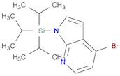 1H-Pyrrolo[2,3-b]pyridine, 4-bromo-1-[tris(1-methylethyl)silyl]-