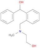 2-[[(2-hydroxyethyl)methylamino]methyl]benzhydryl alcohol