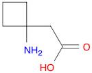 2-(1-Aminocyclobutyl)acetic acid