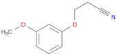 3-(3-methoxyphenoxy)propanenitrile