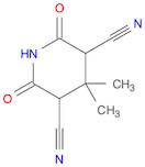 4,4-Dimethyl-2,6-dioxopiperidine-3,5-dicarbonitrile