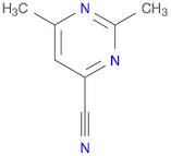4-Pyrimidinecarbonitrile, 2,6-dimethyl- (6CI,9CI)