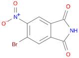 1H-Isoindole-1,3(2H)-dione, 5-broMo-6-nitro-