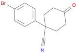 4-CYANO-4-(4-BROMOPHENYL)CYCLOHEXANONE