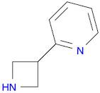 Pyridine, 2-(3-azetidinyl)- (9CI)