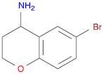 2H-1-BENZOPYRAN-4-AMINE, 6-BROMO-3,4-DIHYDRO-