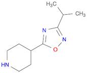 4-(3-ISOPROPYL-1,2,4-OXADIAZOL-5-YL)PIPERIDINE