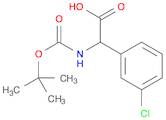 N-BOC-(3'-CHLOROPHENYL)GLYCINE