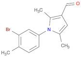 1- (3- bromo- 4- methylphenyl)- 2,5- dimethyl- 1H- pyrrole- 3- carbaldehyde