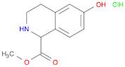 methyl 6-hydroxy-1,2,3,4-tetrahydroisoquinoline-1-carboxylate hydrochloride