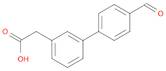 2-[3-(4-formylphenyl)phenyl]acetic acid