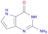4H-Pyrrolo[3,2-d]pyrimidin-4-one, 2-amino-1,5-dihydro- (9CI)