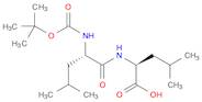L-Leucine, N-[(1,1-dimethylethoxy)carbonyl]-L-leucyl-