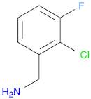 2-CHLORO-3-FLUORO-BENZYLAMINE