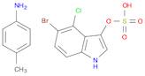 5-BROMO-4-CHLORO-3-INDOXYL SULFATE P-TOLUIDINE SALT