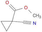 1-CYANO-CYCLOPROPANECARBOXYLIC ACIDMETHYL ESTER
