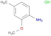2-Methoxy-4-methylaniline, HCl
