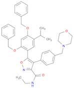 5-(2,4-bis(benzyloxy)-5-isopropylphenyl)-N-ethyl-4-(4-(MorpholinoMethyl)phenyl)isoxazole-3-carboxaMide