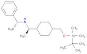 (1R)-N-((1R)-1-Phenylethyl)-1-[4-(tert-butyldimethylsilyloxymethyl)cyclohexyl]ethan-1-amine