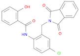N-{4-chloro-2-[(1,3-dioxo-1,3-dihydro-2H-isoindol-2-yl)methyl]phenyl}-2-hydroxybenzamide