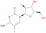 4-Amino-1-[(2R,3S,4R,5R)-3-fluoro-4-hydroxy-5-(hydroxymethyl)oxolan-2-yl]-5-iodopyrimidin-2-one