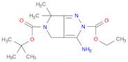 Pyrrolo[3,4-c]pyrazole-2,5(4H,6H)-dicarboxylic acid ,3-amino-6,6-dimethyl-,5-(1,1-dimethylethyl)2-ethyl ester