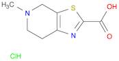 5-Methyl-4,5,6,7-tetrahydrothiazolo[5,4-c]pyridine-2-carboxylic acid hydrochloride