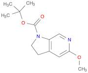 Tert-butyl-5-Methoxy-2,3-dihydropyrrolo[2,3-c-]pyridine-1-carboxylate
