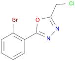 2-(2-BROMO-PHENYL)-5-CHLOROMETHYL-[1,3,4]OXADIAZOLE