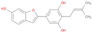 5-(6-Hydroxybenzofuran-2-yl)-2-(3-methyl-2-butenyl)-1,3-benzenediol